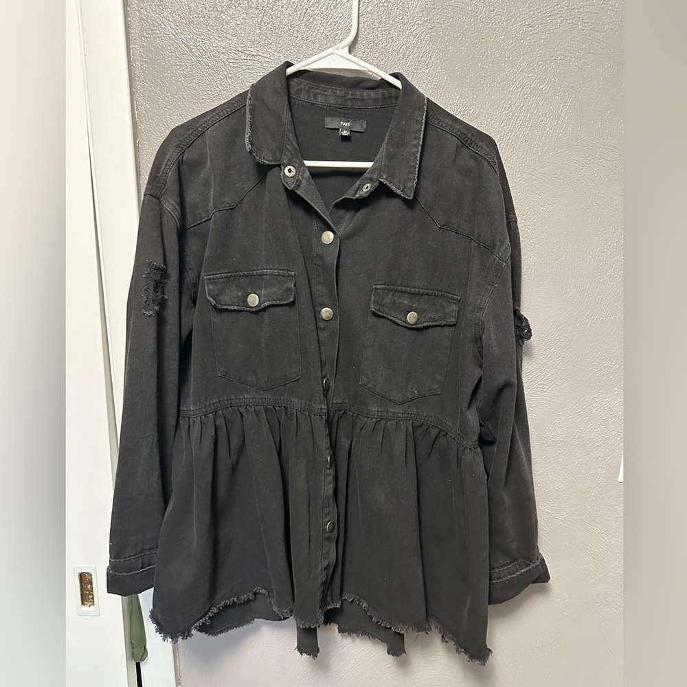 Black Denim Jacket
